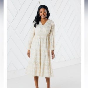 Sail to Sable Shimmer Dress, L, NWT